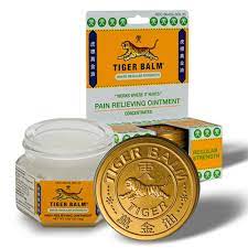 Tiger Balm Pain Relieving Ointment White Regular Strength, 0.63 oz/18g