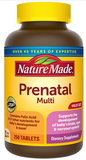 Nature Made Prenatal Multi, 250 Tablets