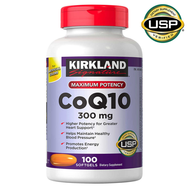 Kirkland Signature Expect More CoQ10 300 mg, 100 Softgels