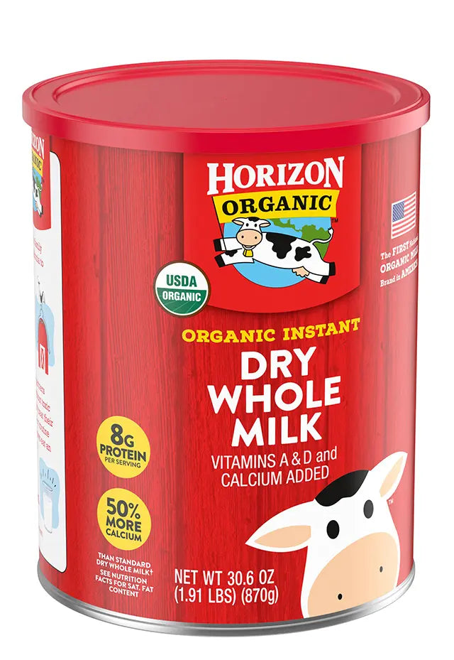 Horizon Organic Instant Dry Whole Milk, 30.6 Oz
