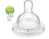 Philips AVENT 2 pack slow flow nipples (1m+)