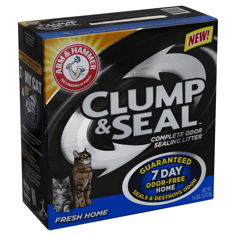 Arm & Hammer Clump/seal Litter For Home 14lb