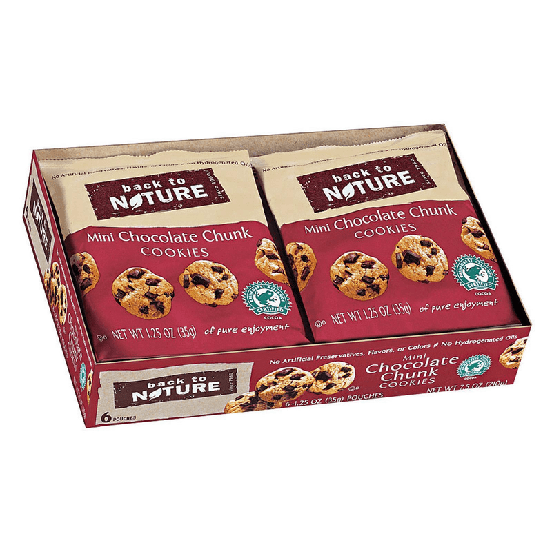 Back To Nature Chocolate Cookies 6/1.25oz