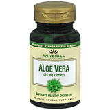 Windmill Natural Vitamins Aloe Vera 25 mg Herbal Supplement, 60 ea (1 Pack)