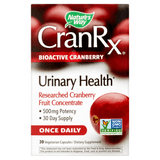 Nature's Way CranRx BioActive Cranberry Urinary Health Vegetarian Capsules 30 ea (1 Pack)