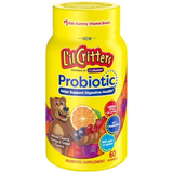 L'il Critters Probiotic Gummies, Cherry, Orange & Grape, 60 ea (1 Pack)