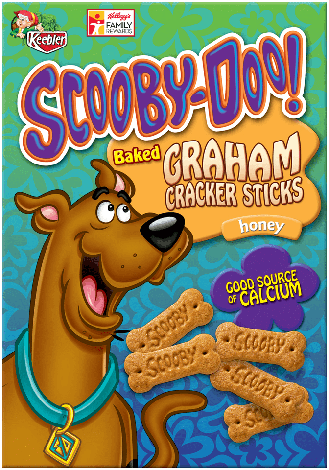 Keebler Scooby Graham Crackers Sticks Honey 11oz