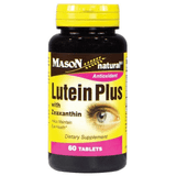 Mason Natural Lutein Plus with Zeaxanthin for Eye Health Tablets, 60 ea (1 Pack)