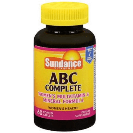 Sundance Vitamins ABC Complete Women's Multivitamin & Mineral Formula, 60 ea (1 Pack)