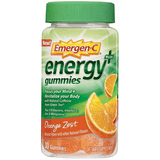 Emergen-C Energy Gummies For Mind and Body,  30 ea (1 Pack)