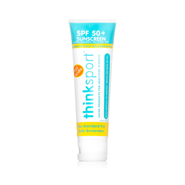 Thinksport Kid's Safe Sunscreen, SPF 50 Plus, 3 Fluid Ounce